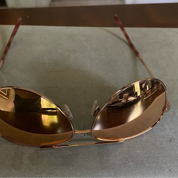 RēVO RELAY ROSE CHAMPAGNE 1014 14 CH Aviator Sunglasses - Picture 4 of 6